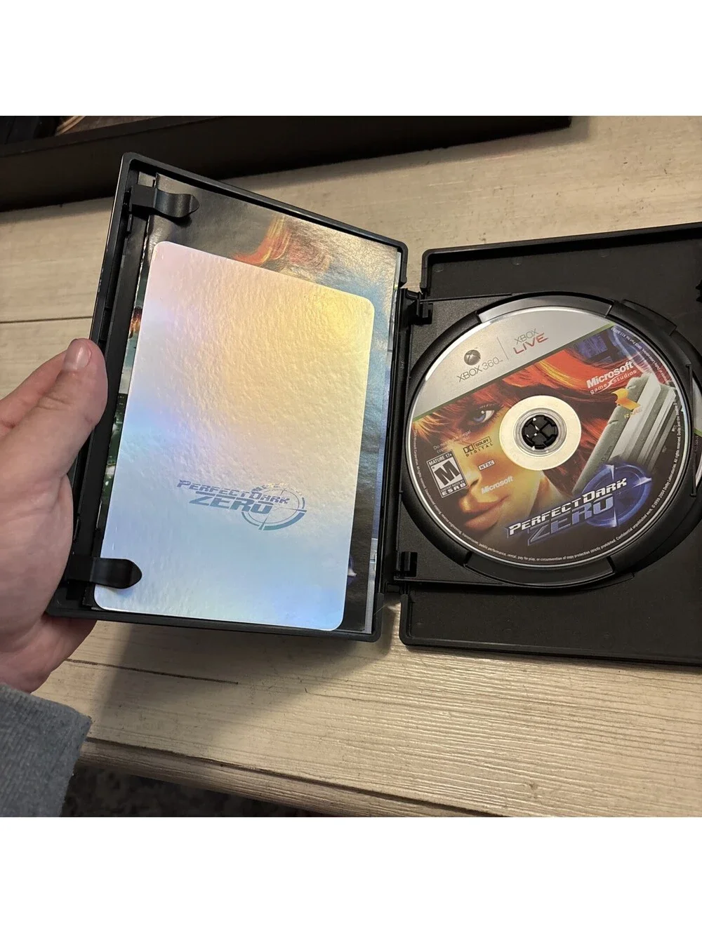 RARE Perfect Dark Zero Limited Collector's Steelbook Edition Microsoft Xbox 360